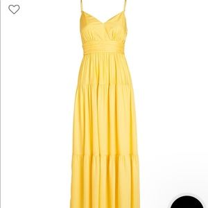 NEW Intermix Noelle Tiered Maxi Dress